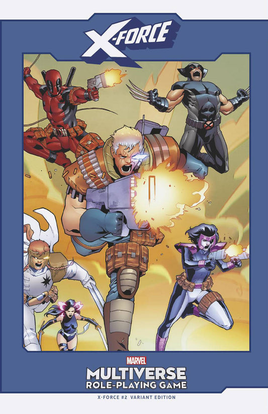 X-Force #2 Ruairi Coleman Marvel Multiverse Rpg Var