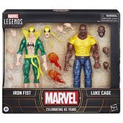 Marvel Legends 85th Anniversary Iron Fist & Luke Cage 6-Inch Action Figure 2 Pack