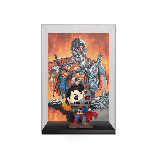 DC Cyborg Superman Comic Cover Pop! Vinyl Figure