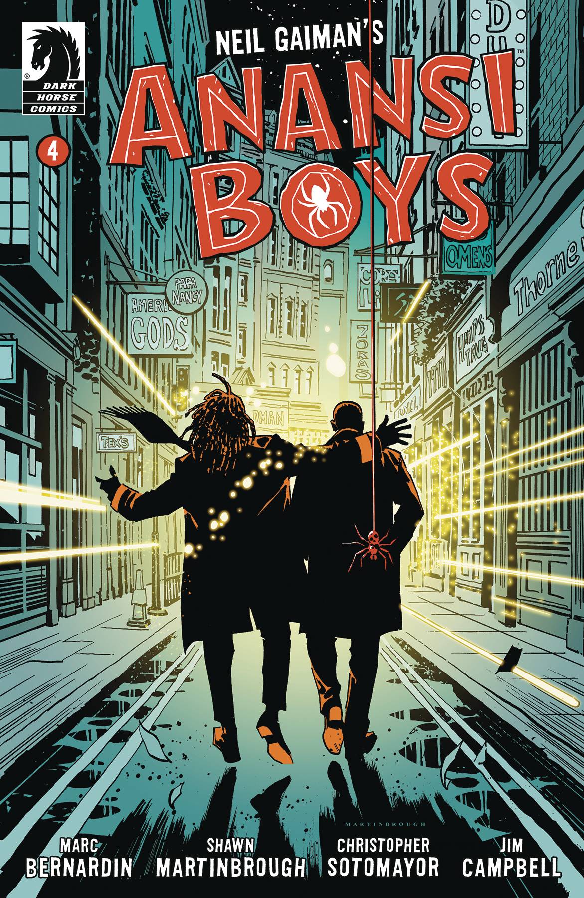 Anansi Boys I #4 Cvr B Martinbrough