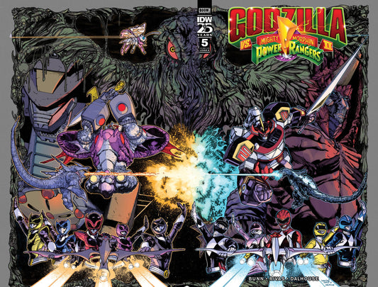 Godzilla Vs Mmpr Ii #5 Cvr B Sanchez