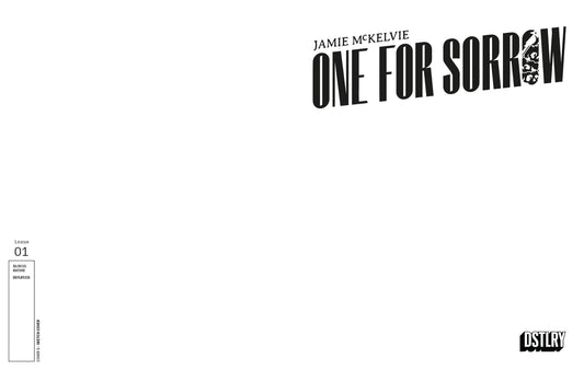 One For Sorrow #1 (Of 3) Cvr G Blank Sketch Var (Mr)