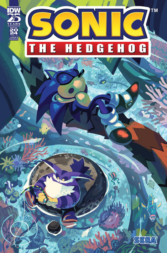 Sonic The Hedgehog Annual 2024 Oneshot Cvr B Fourdraine