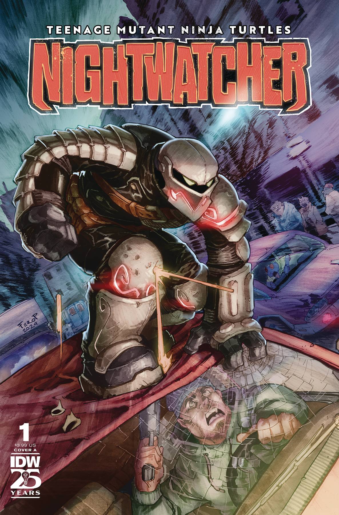 Teenage Mutant Ninja Turtles Nightwatcher #1 Cvr A Pe