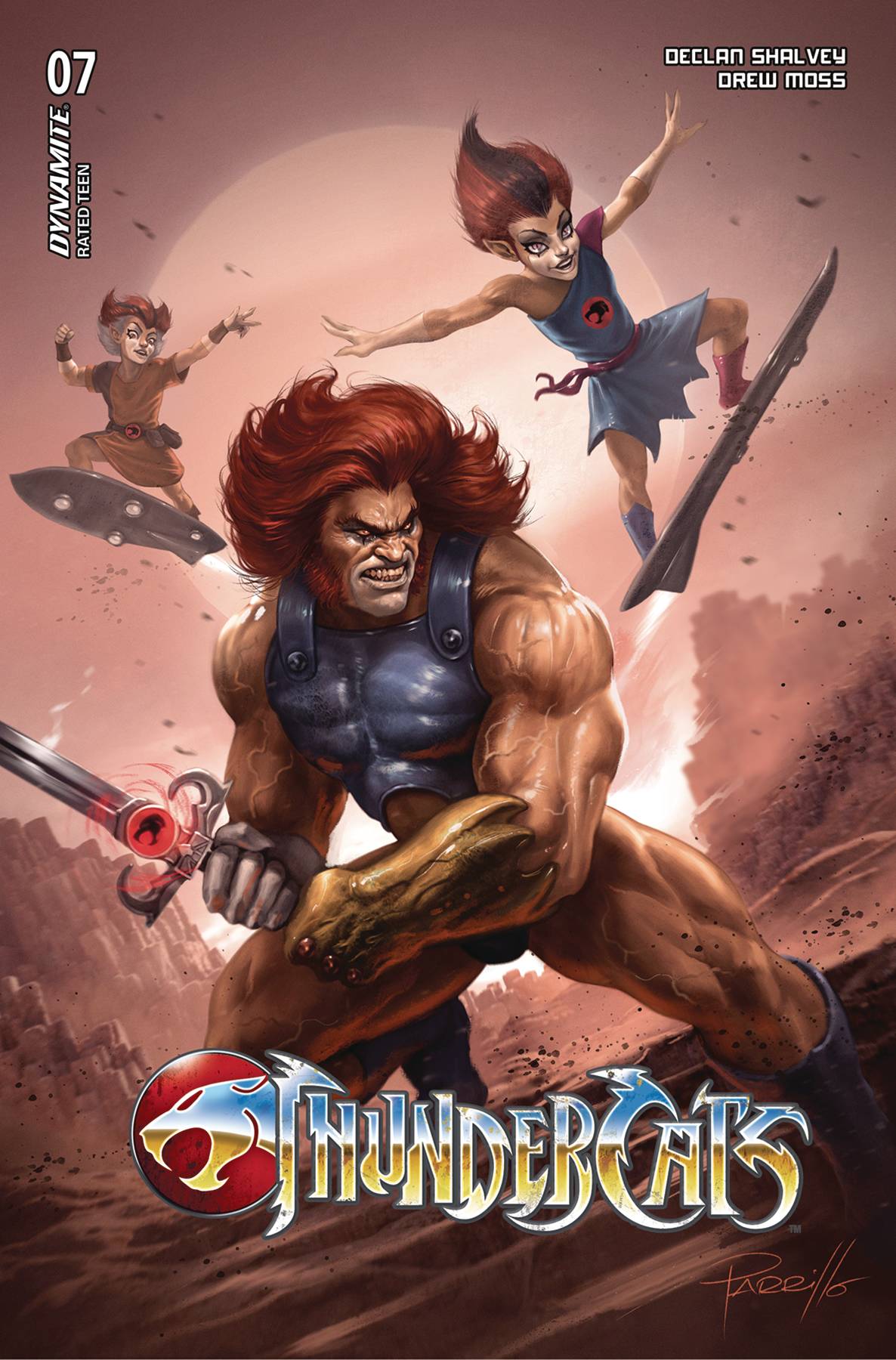 Thundercats #7 Cvr B Parrillo