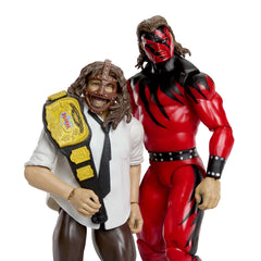 WWE Championship Showdown Kane & Mankind 2-Pack Action Figure