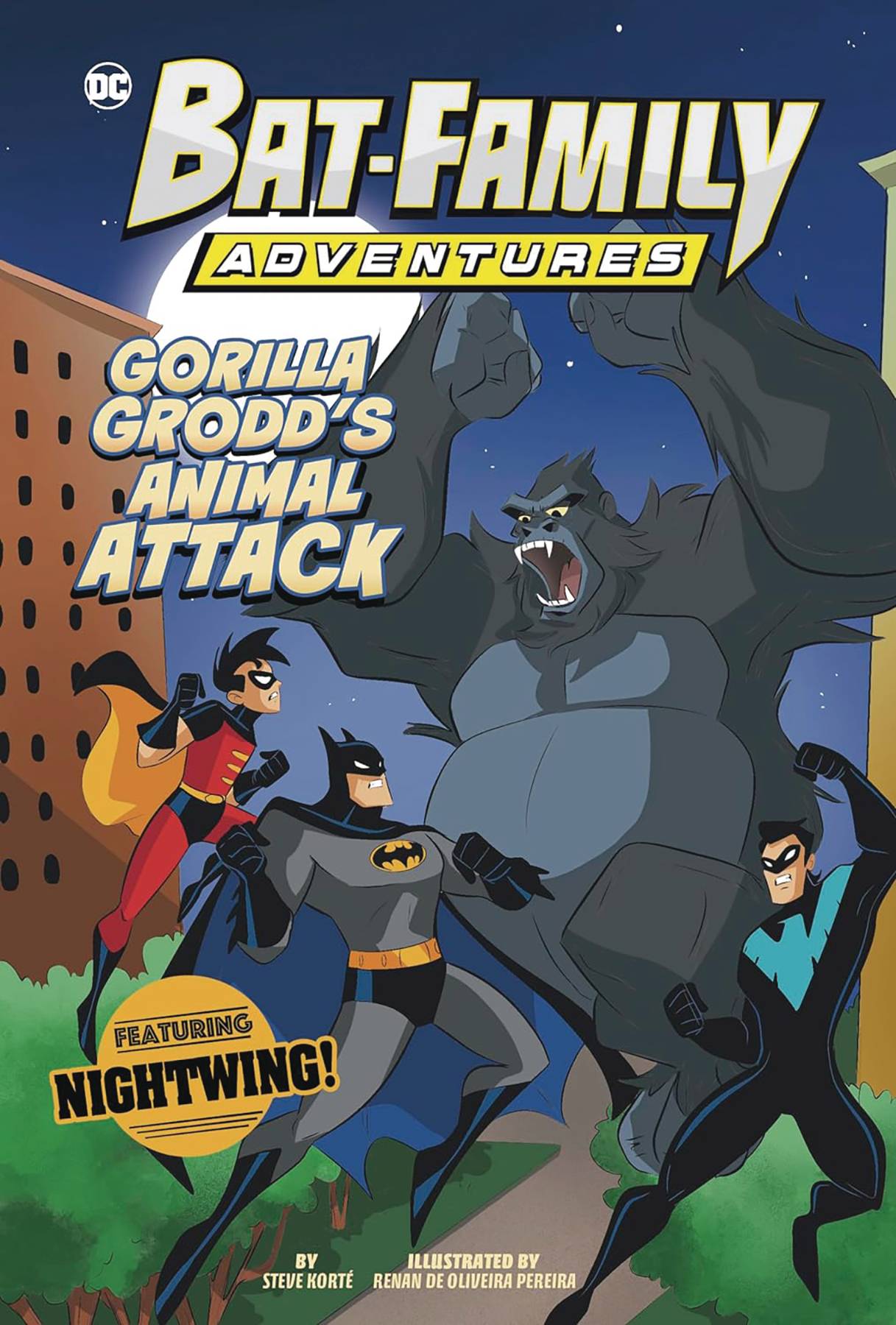 Bat Family Adv Gorilla Grodds Animal Attack