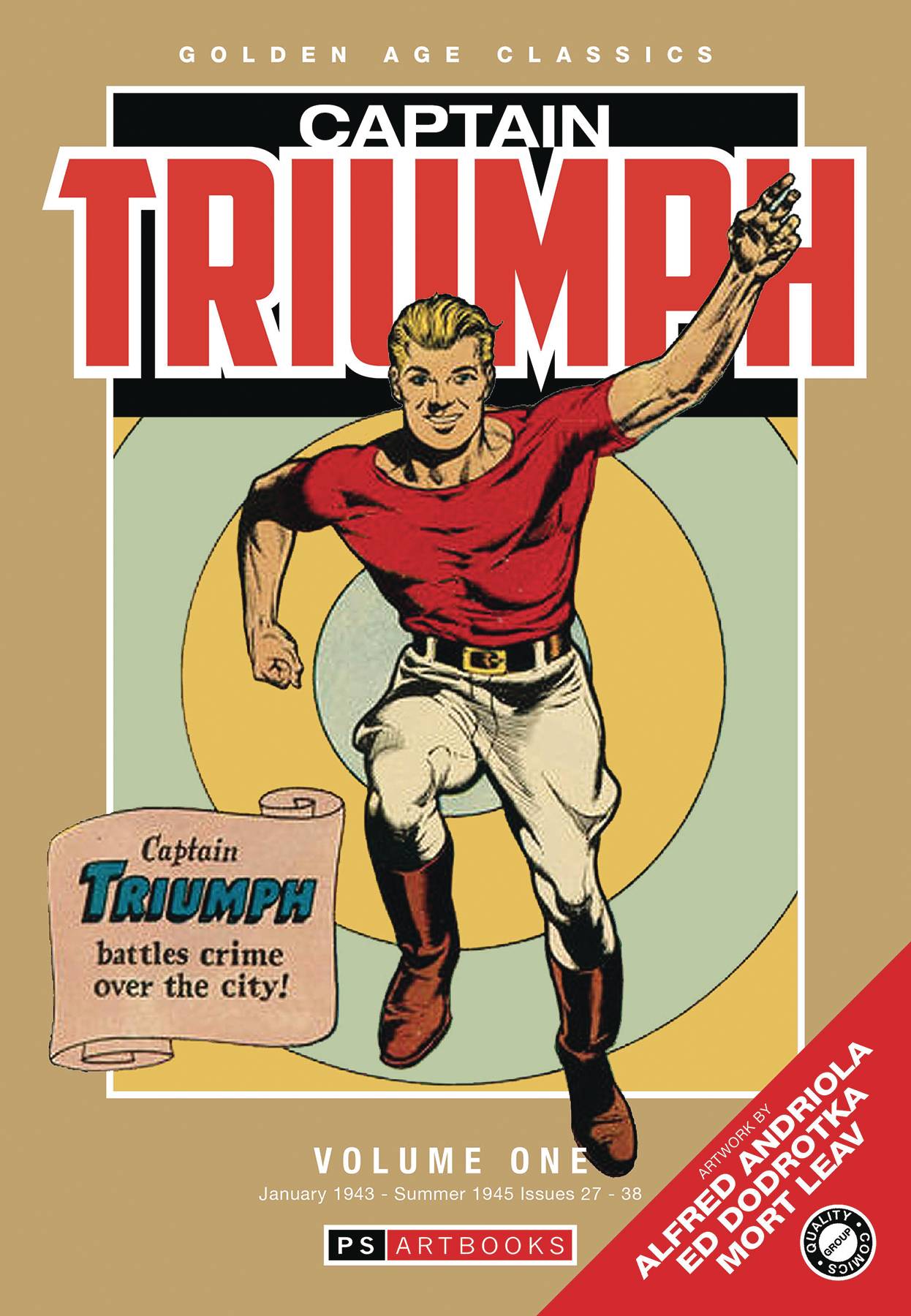 Golden Age Classics Captain Triumph Hc Vol 01