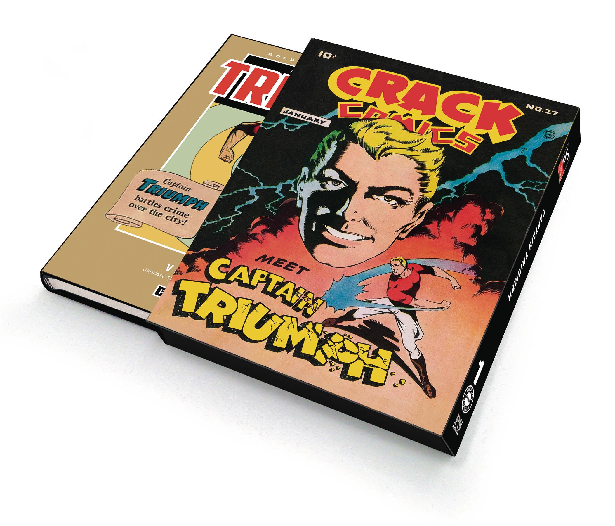 Golden Age Classics Captain Triumph Slipcase Vol 01