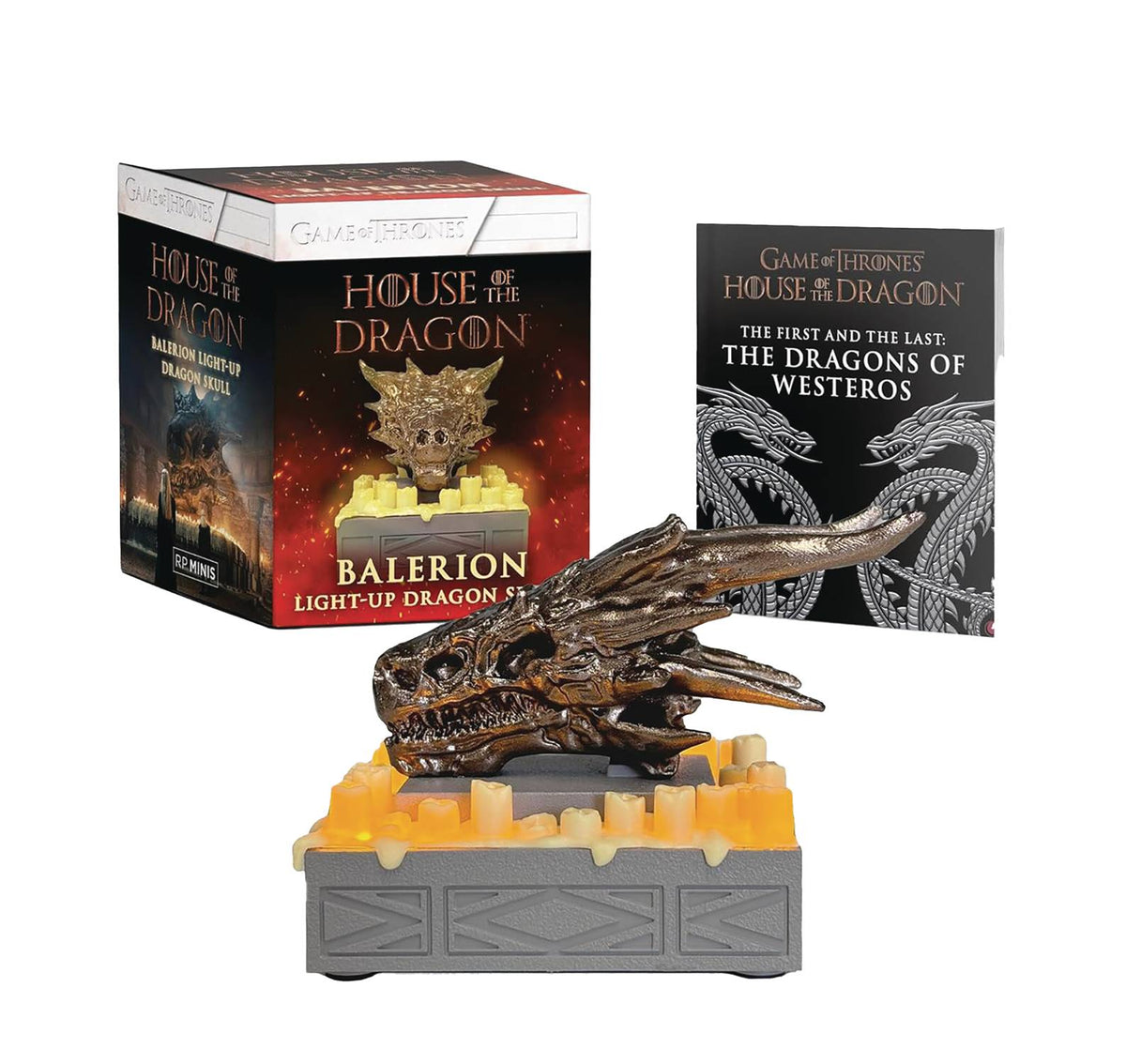 House Of The Dragon Balerion Light-Up Dragon Skull Kit