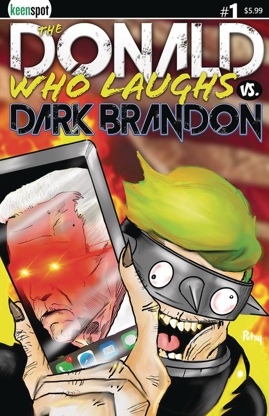 Donald Who Laughs Vs Dark Brandon #1 Cvr F Selfies
