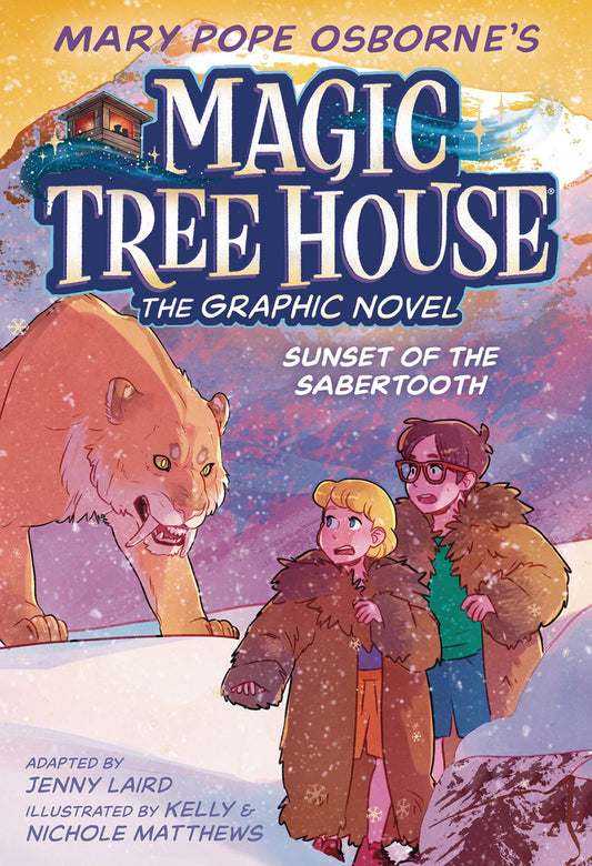 Magic Tree House Gn Vol 07 Sunset Of Sabertooth