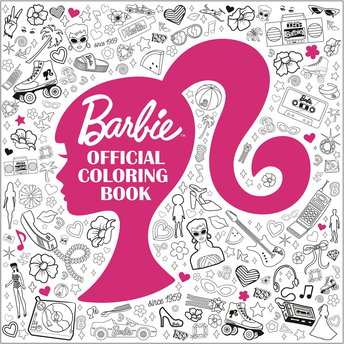 Barbie Official Coloring Book Sc