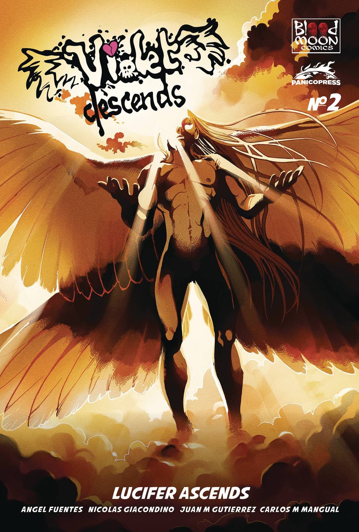 Violet Descends Vol 2 #2 (Of 4) Cvr C Falcon & Aguirre (Mr)