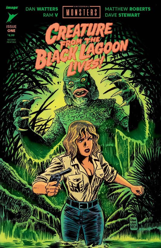 Universal Monsters The Creature From The Black Lagoon Lives #1 (Of 4) 2nd Ptg