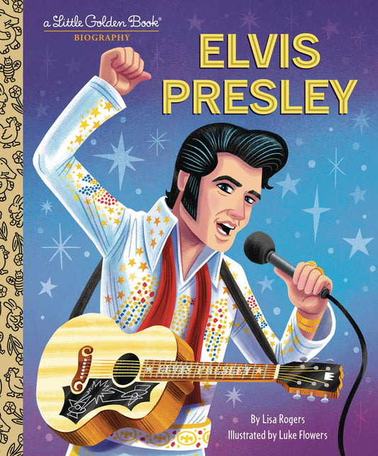 Elvis Presley Little Golden Book Hc