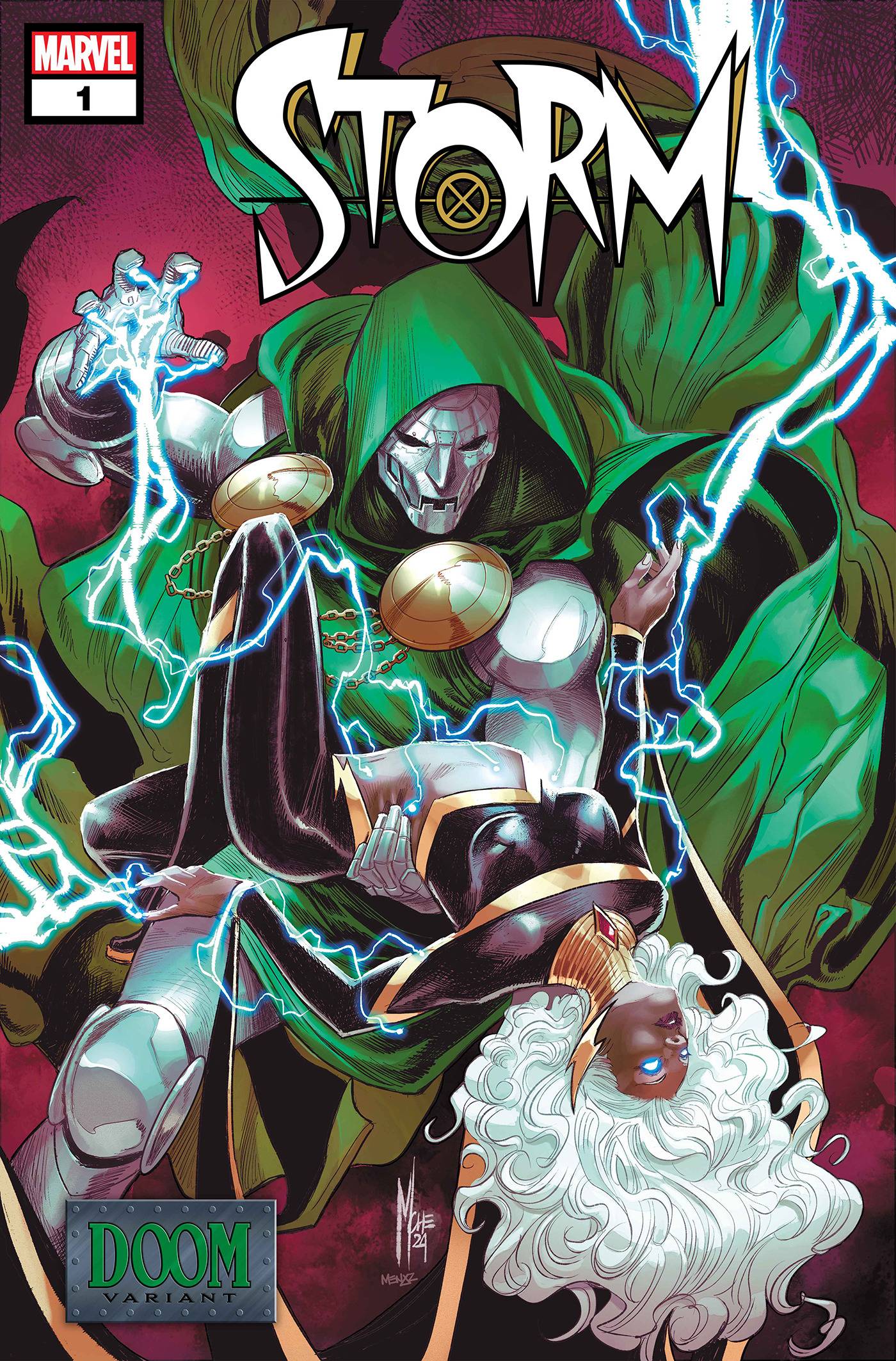 Storm #1 Checchetto Doom Conquers Marvel Universe Var