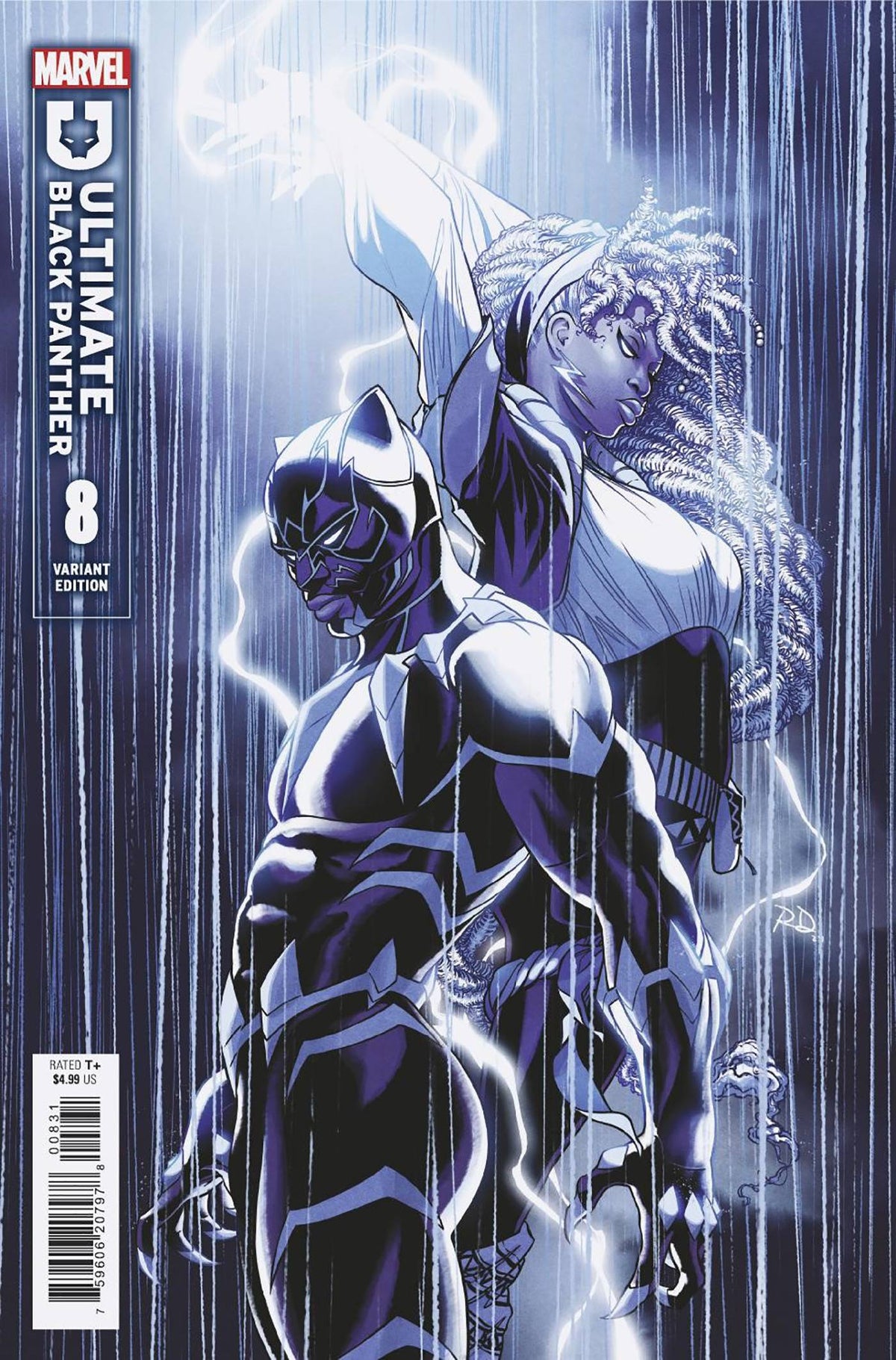 Ultimate Black Panther #8 Russell Dauterman Var