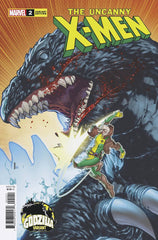 Uncanny X-Men #2 David Baldeon Godzilla Var