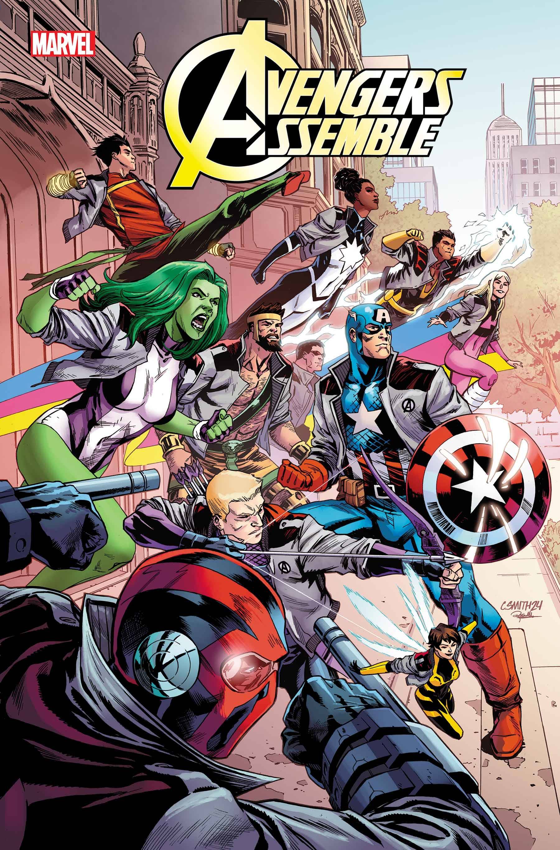 Avengers Assemble #1 (Of 5) Cory Smith Avengers Jacket Var