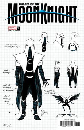 Phases Of The Moon Knight #2 (Of 4)  Shalvey Artist Design Var