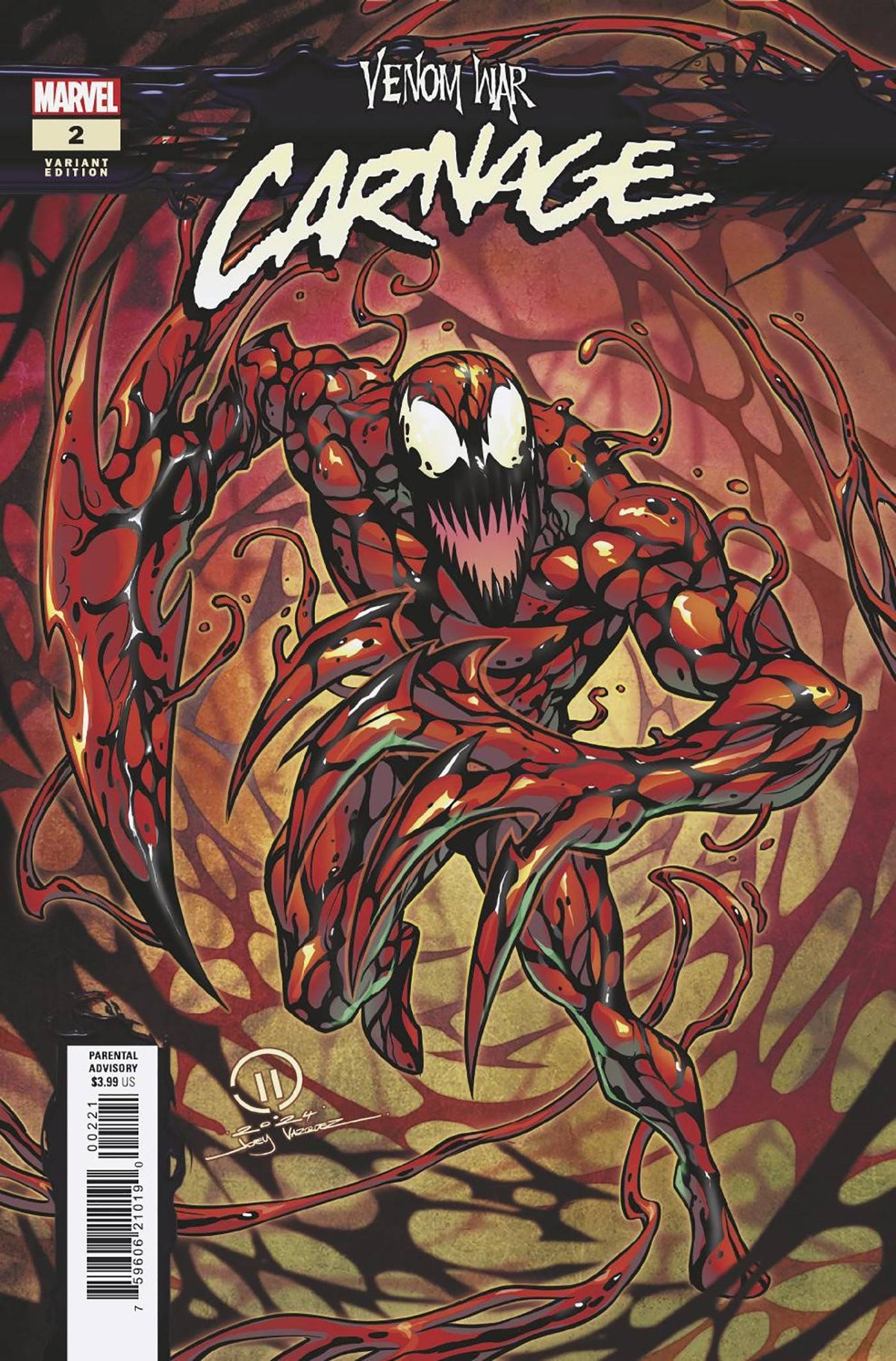 Venom War Carnage #2 (Of 3) Tbd Artist Var