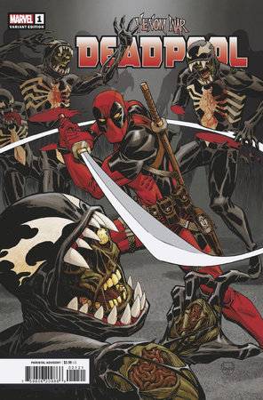 Venom War Deadpool #1 (Of 3) Dave Johnson Var