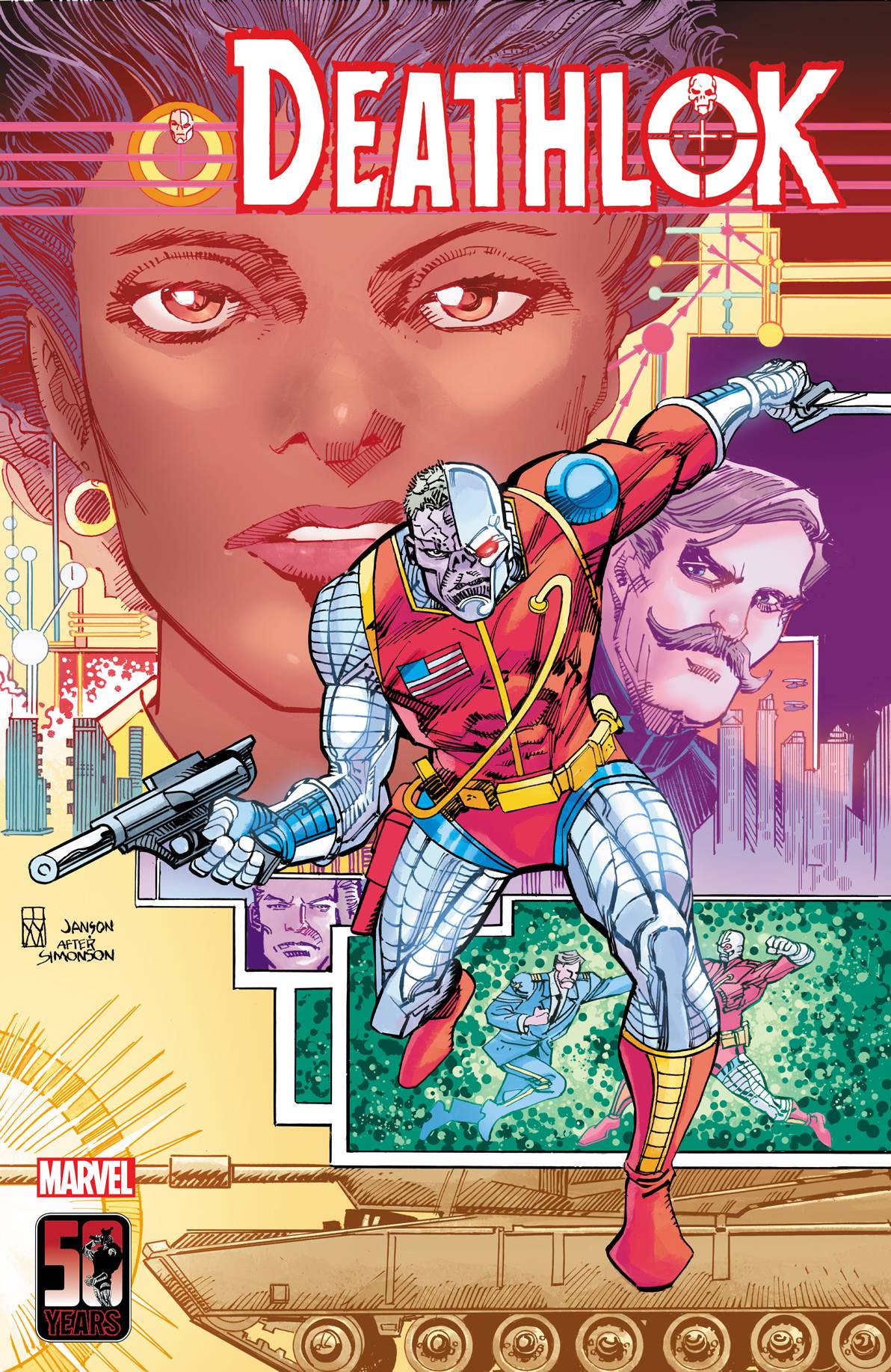 Deathlok 50Th Ann Special #1 Denys Cowan Var