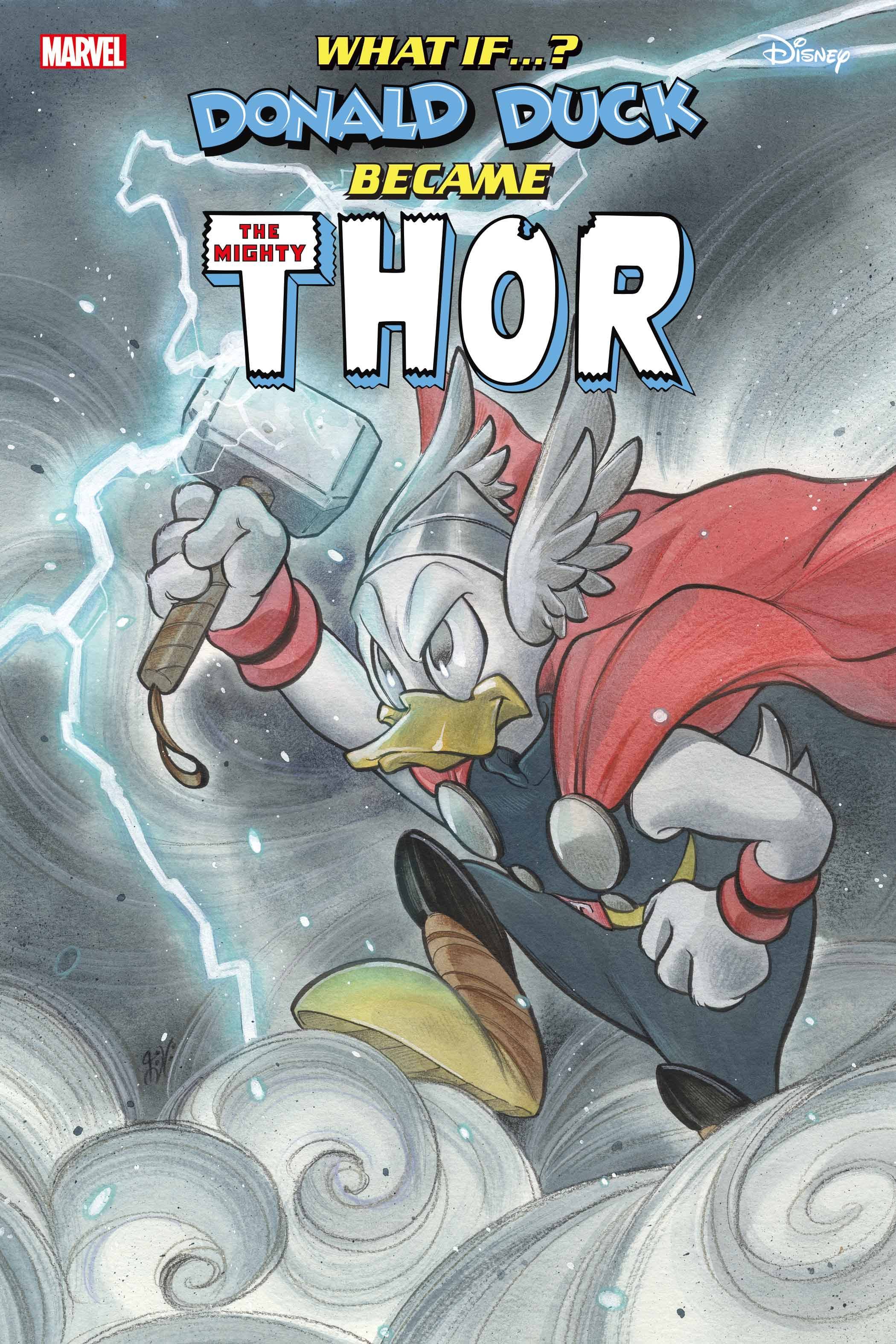 What If Donald Duck Became Thor #1 Peach Momoko Var