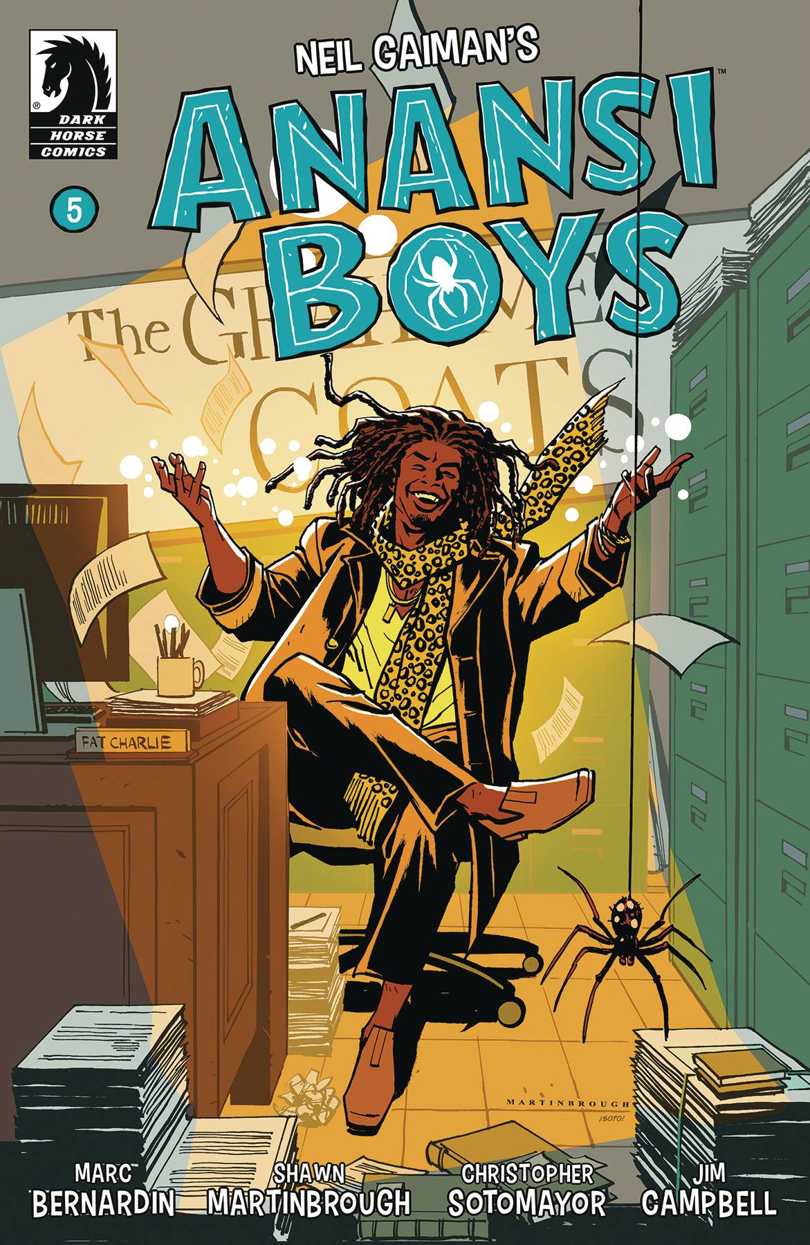 Anansi Boys I #5 Cvr B Martinbrough