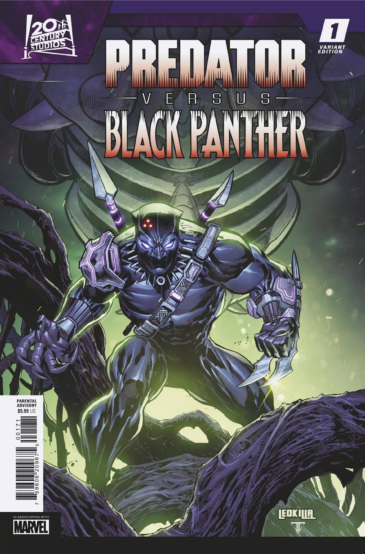 Predator Vs Black Panther #1 (Of 4) Ken Lashley Var