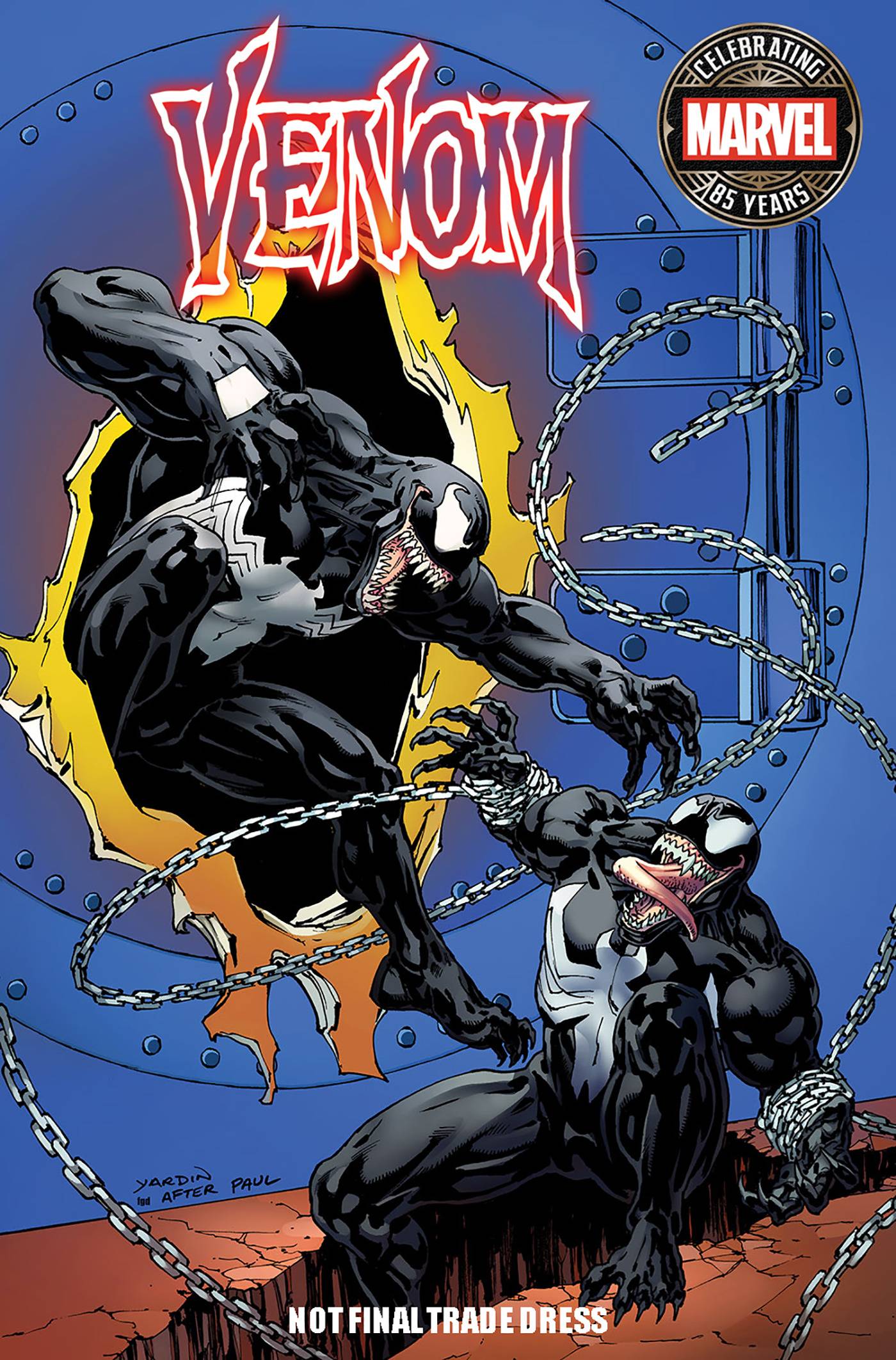 Venom #36 David Yardin Marvel 85th Anniversary Homage Var