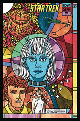 Star Trek #24 10 Copy Lendl Stained Glass Connect Var