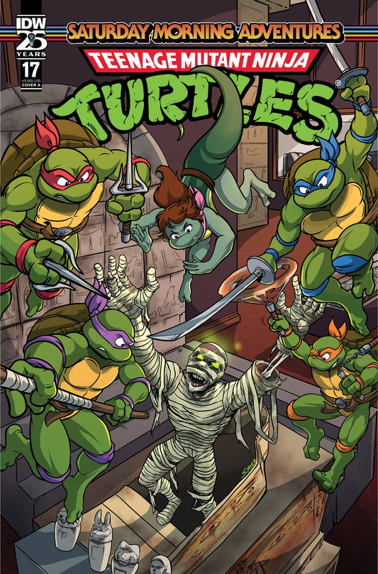 Tmnt Saturday Morning Adv #17 Cvr A Myer