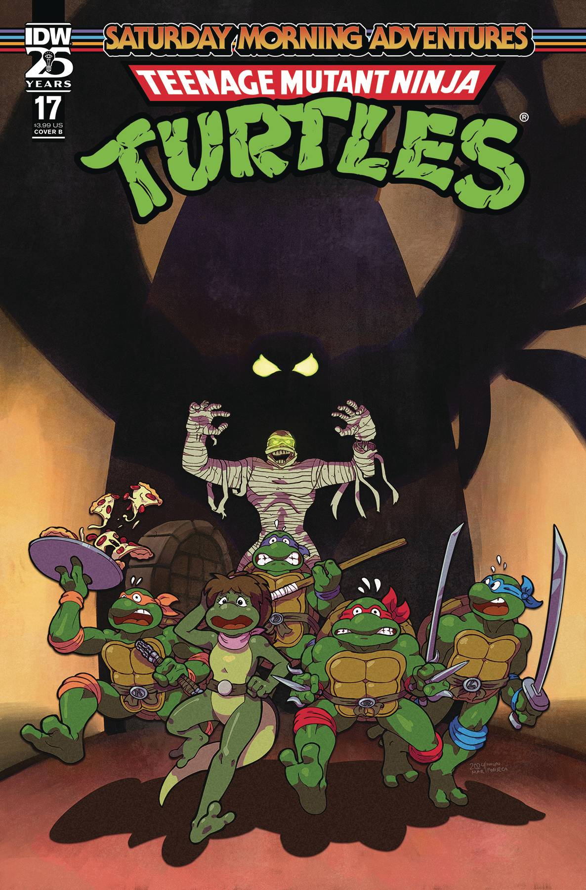 Tmnt Saturday Morning Adv 2023 #17 Cvr B Fonseca