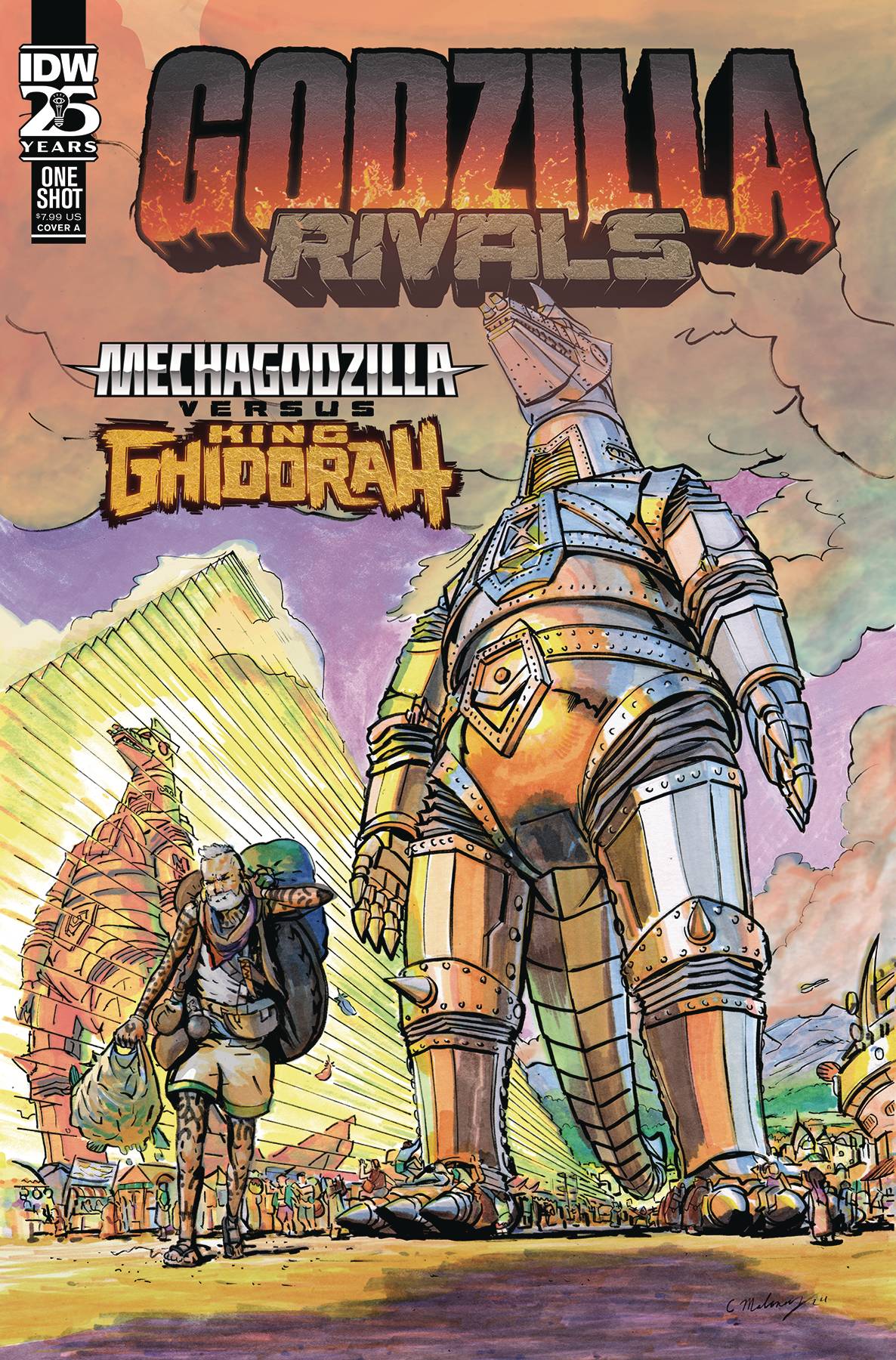 Godzilla Rivals Mechagodzilla Vs King Ghidorah #1 Cvr A