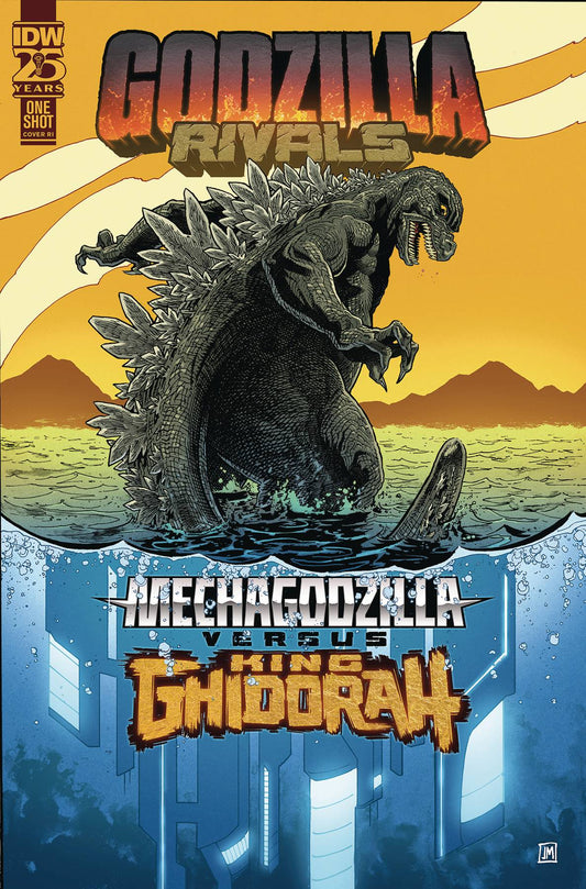 Godzilla Rivals Mechagodzilla Vs King Ghidorah #1 10 Copy