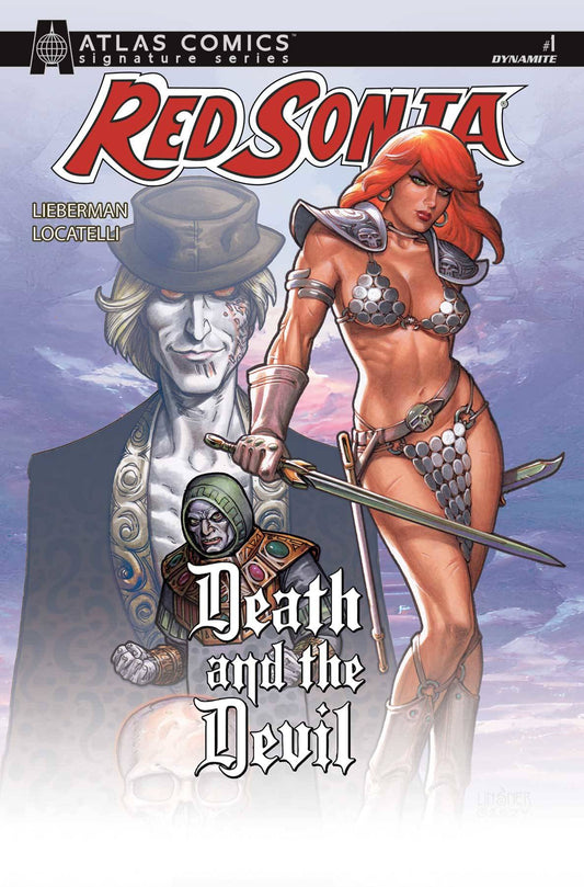 Red Sonja Death And The Devil #1 Cvr H Linsner Atlas Lieberm