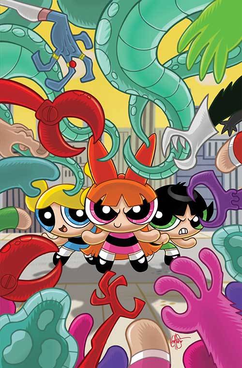 Powerpuff Girls #3 Cvr H 15 Copy Incv Haeser Original Virgin