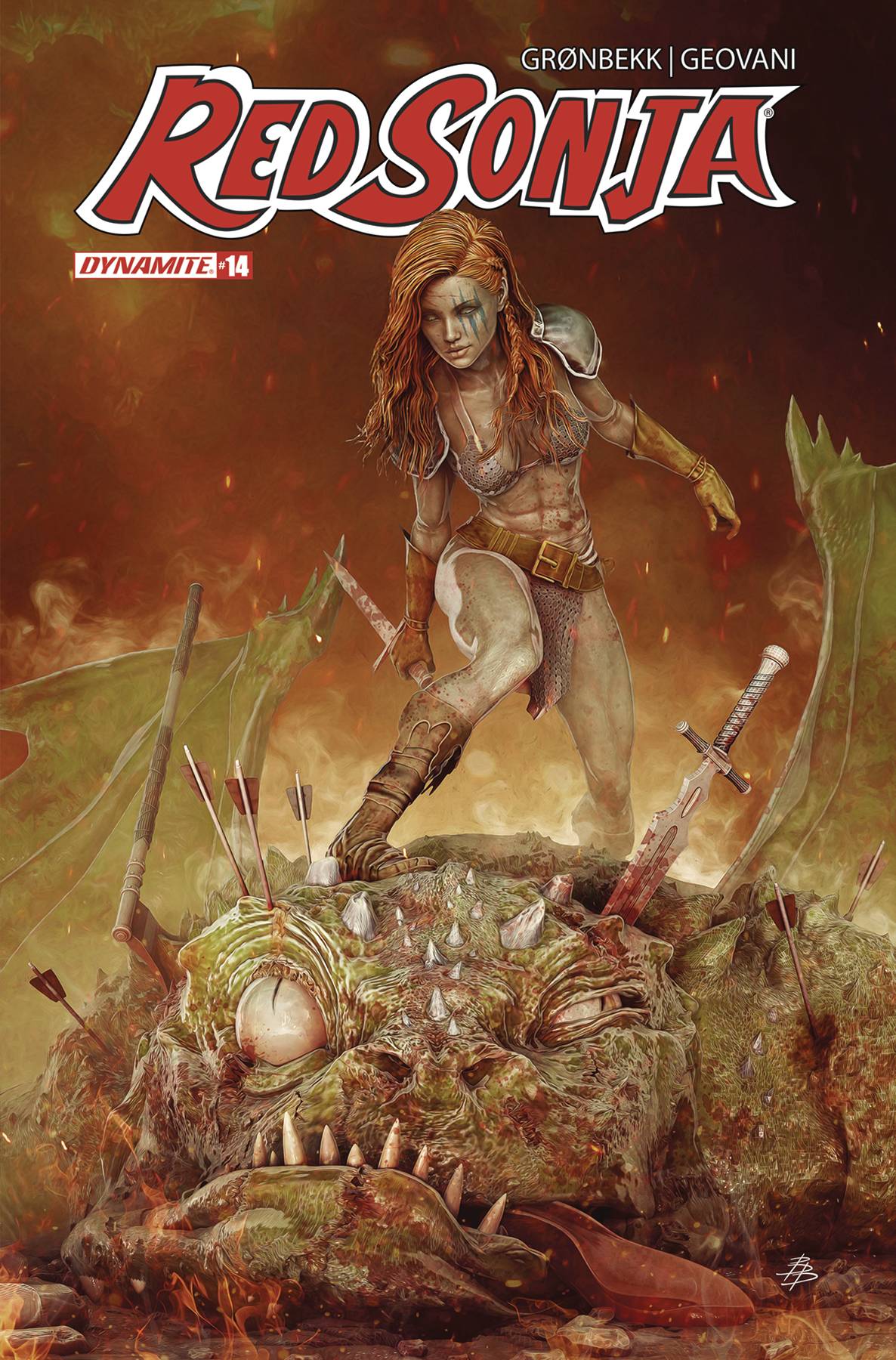 Red Sonja 2023 #14 Cvr B Barends