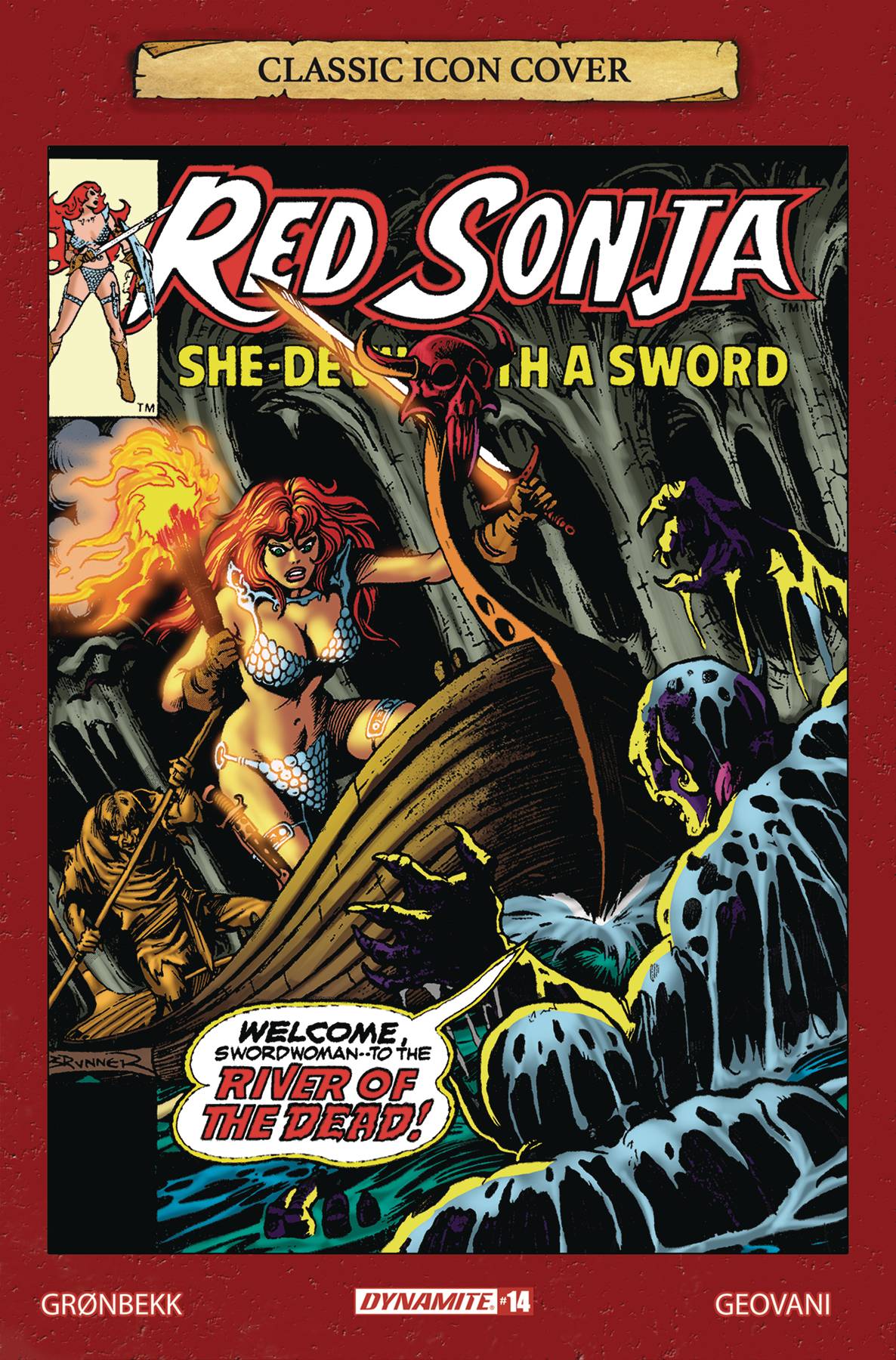 Red Sonja 2023 #14 Cvr G 10 Copy Incv Brunner Icon