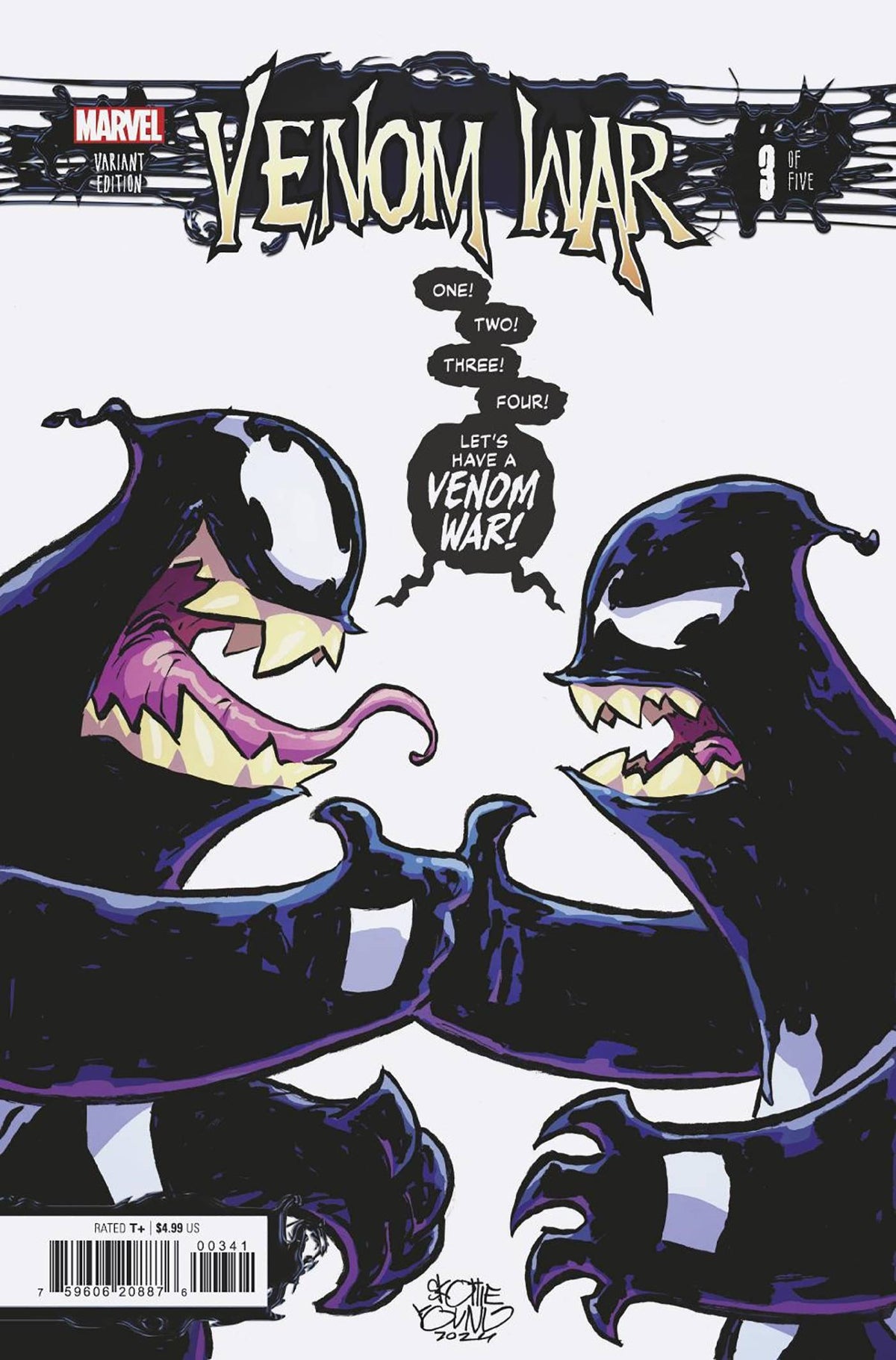 Venom War #3 (Of 5) Skottie Young Var