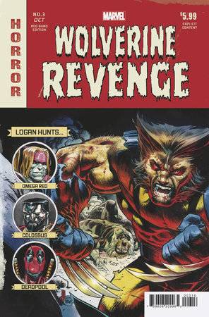 Wolverine Revenge Red Band #3 (Of 5) 25 Copy Incv Nic Klein Homage Var (Polybag)