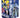 Blue Lock Season One manga box set Part 01 by Kodansha Comics, featuring colorful cover art and manga volumes stacked together.