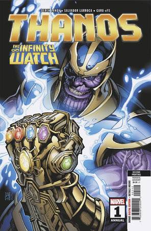 Thanos #1 2nd Ptg Chat Hardin Var