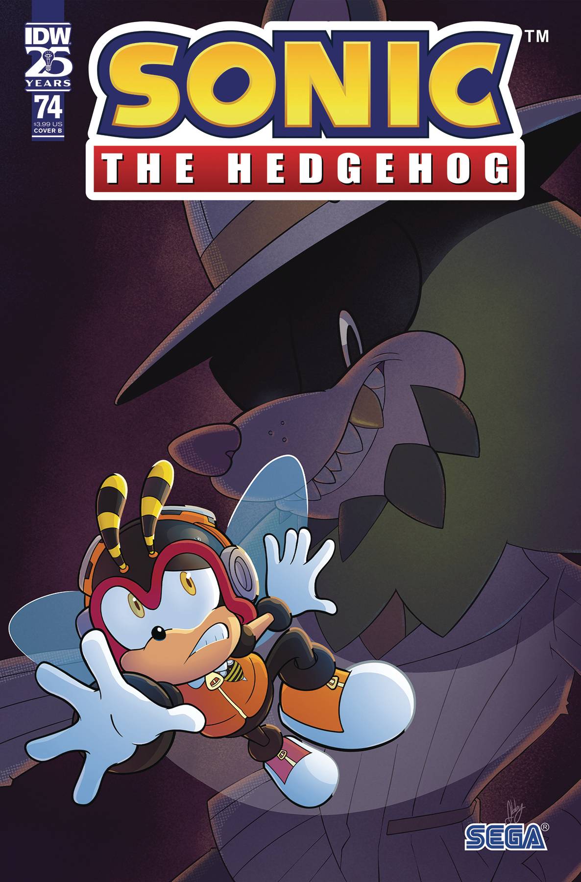 Sonic The Hedgehog #74 Cvr B Bulmer