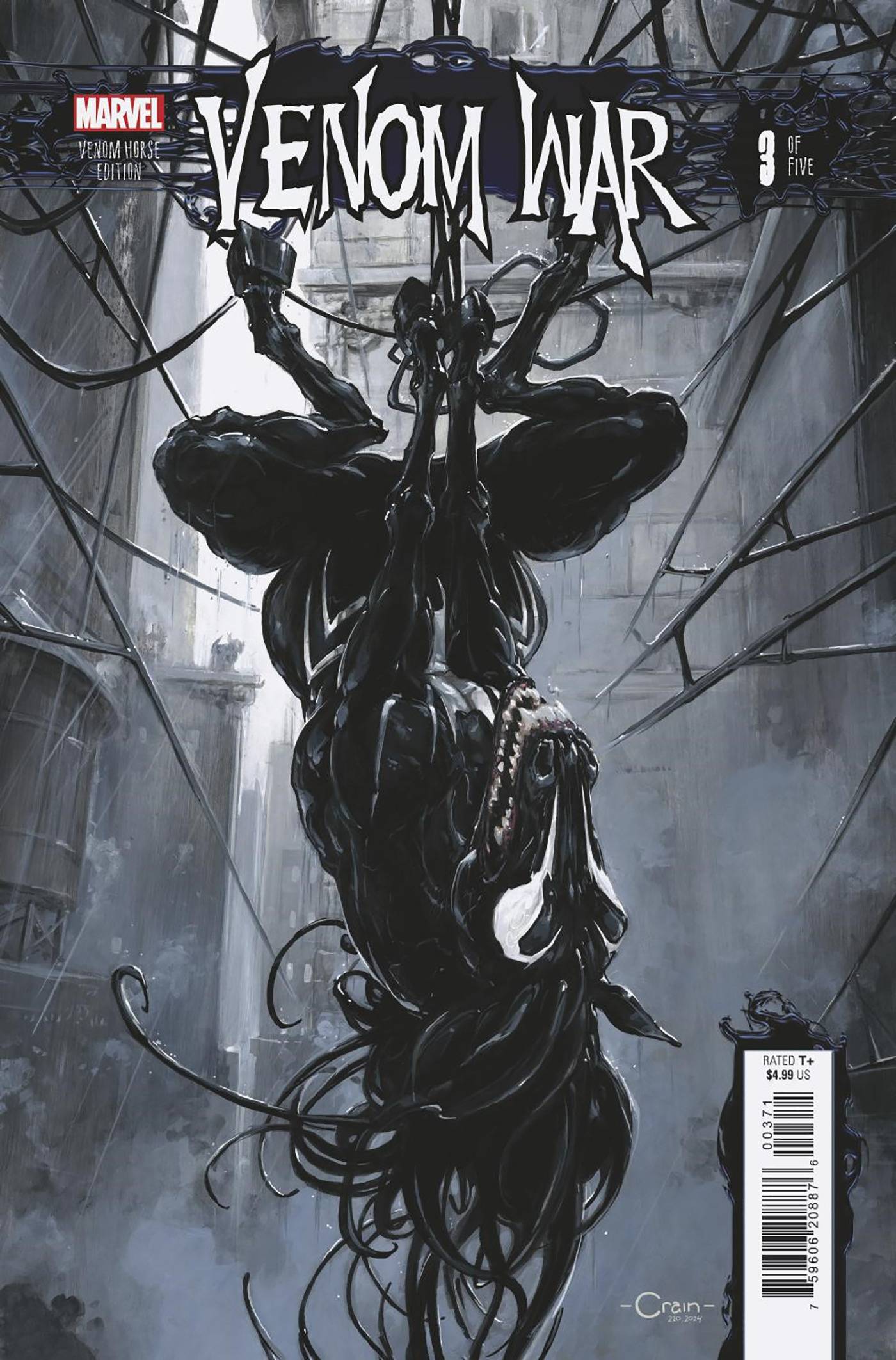 Venom War #3 (Of 5) Clayton Crain Venom Horse Var