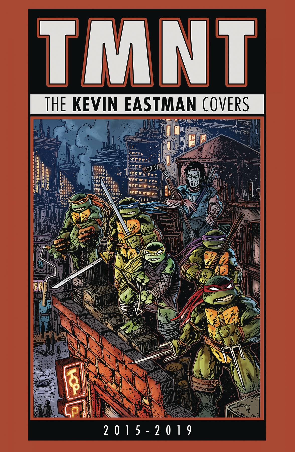 Tmnt Kevin Eastman Covers 2015 To 2019 Hc