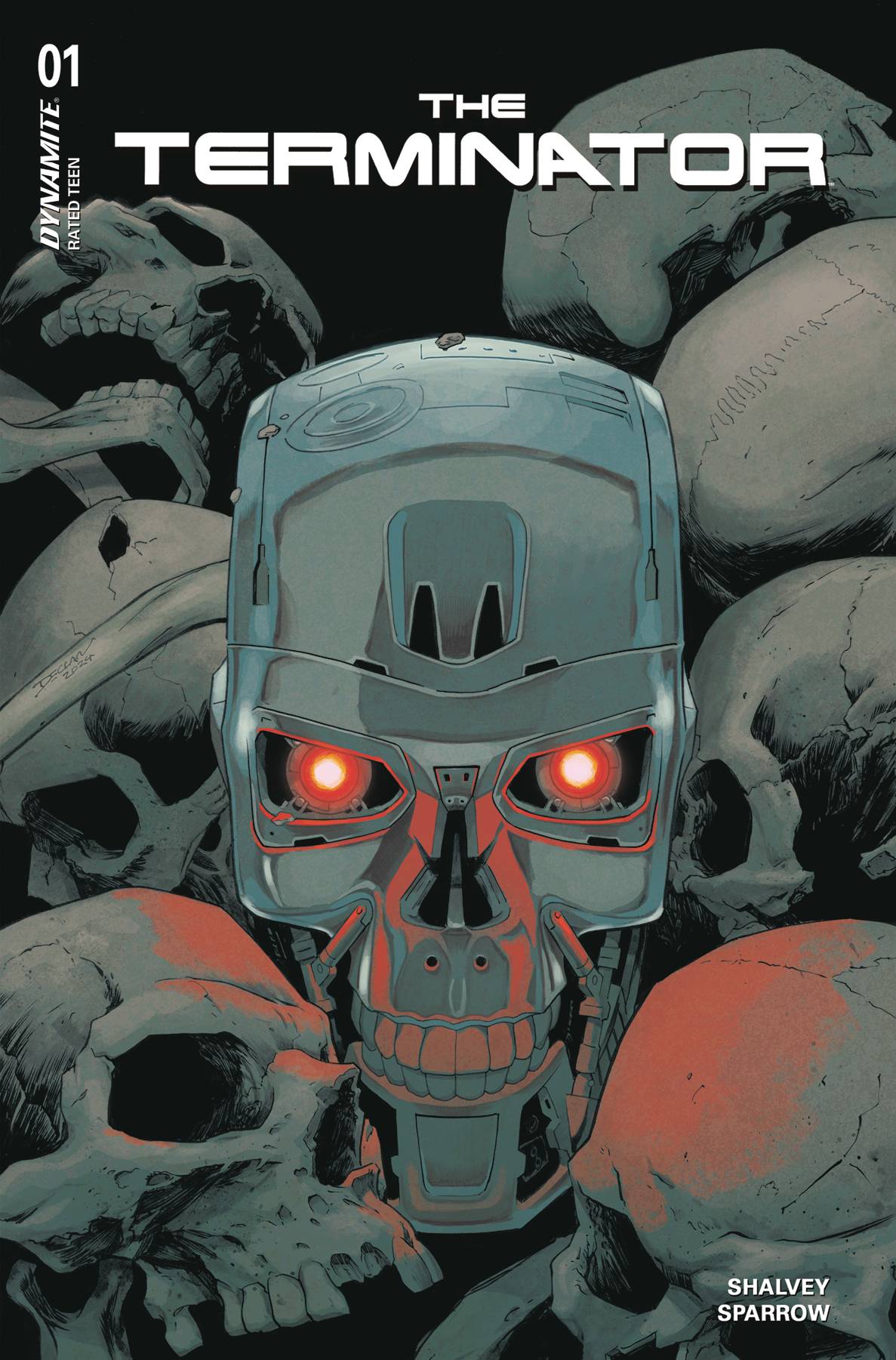 Terminator #1 Cvr A Shalvey