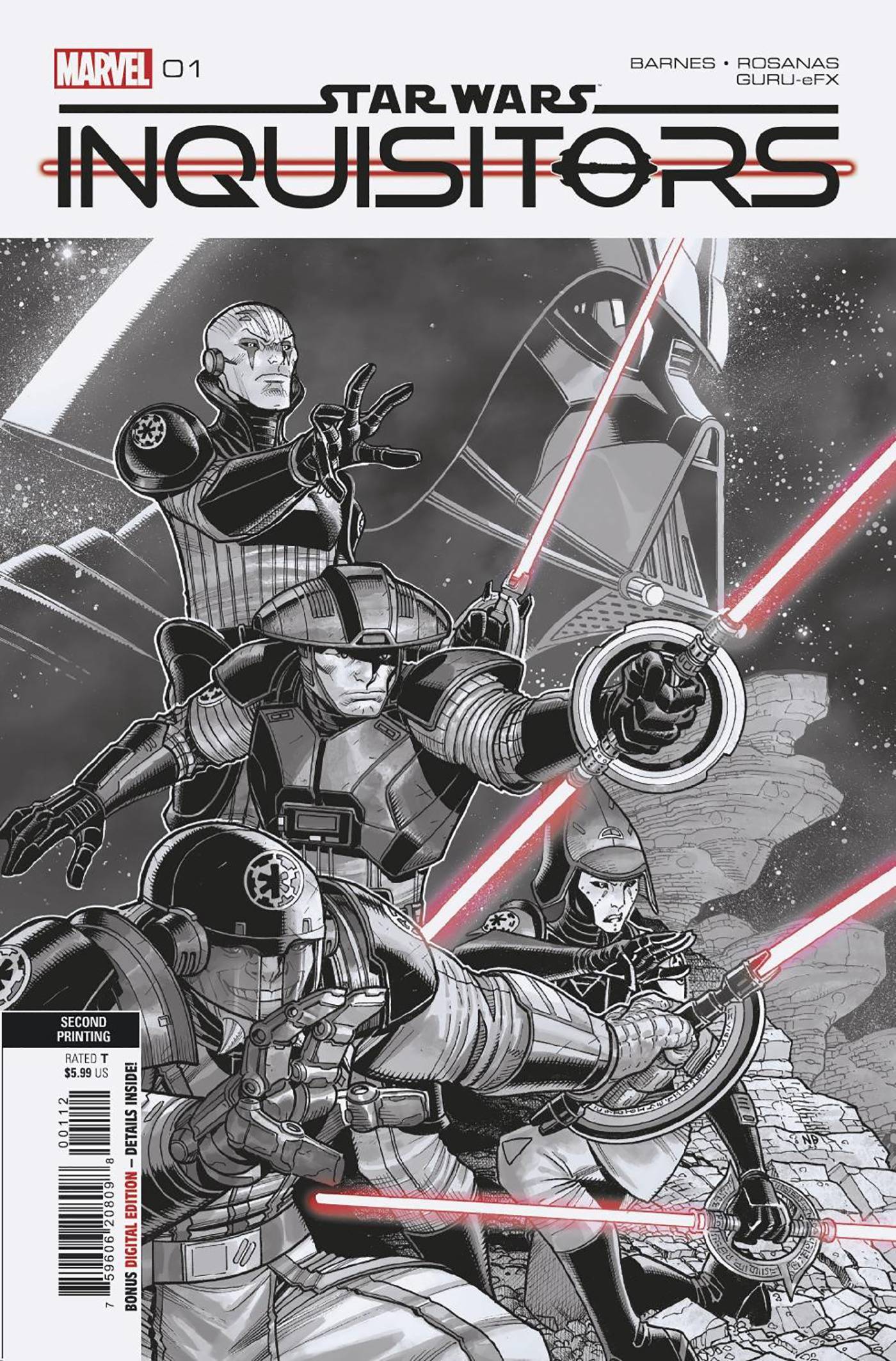 Star Wars Inquisitors #1 (of 4) 2nd Ptg Nick Bradshaw Var